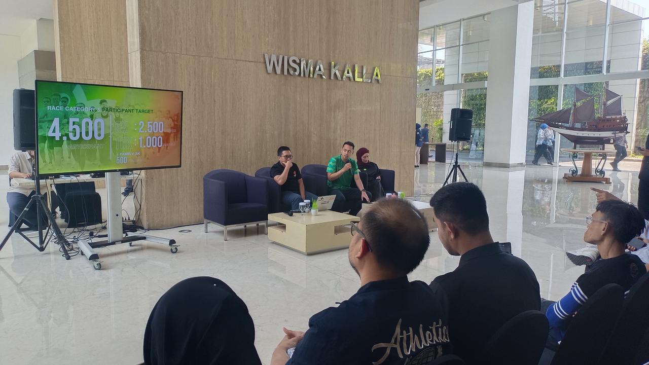 4.500 Pelari Bakal Ramaikan Kalla 10K 2026 di Pantai Losari, Hadiah Podium hingga Rp17 Juta
