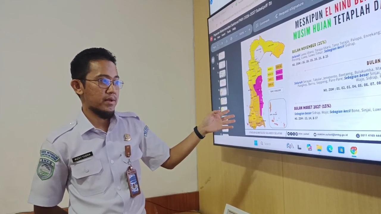 BMKG Prediksi Makassar Diguyur Hujan Deras Akhir Desember