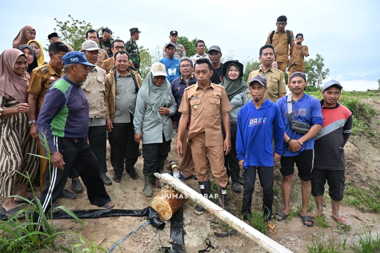 Bupati Sidrap Resmikan Jalan Saromase dan Pustu di Desa Cipotakari