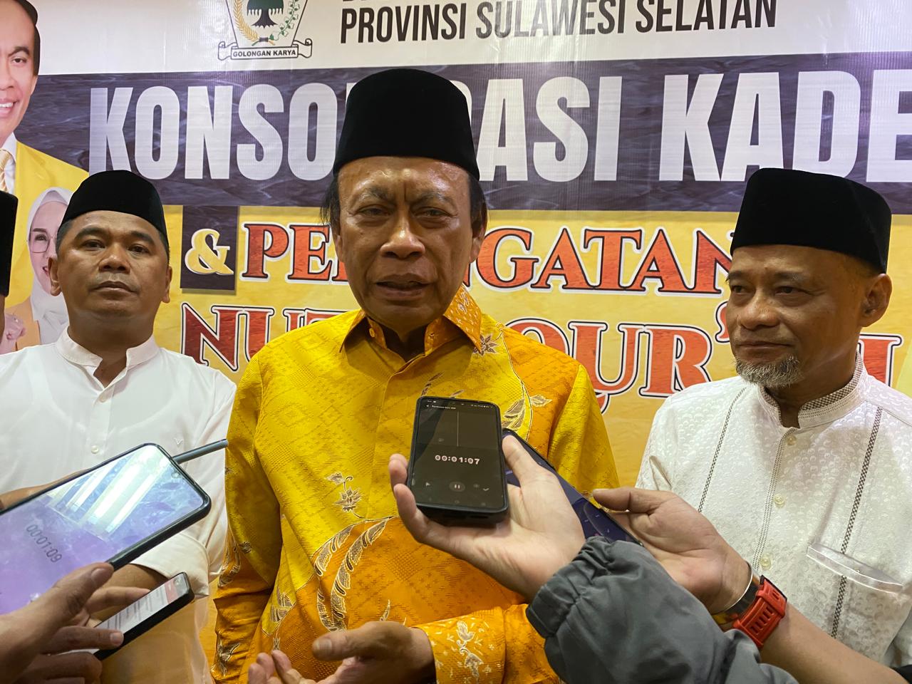 Muhidin Pastikan Golkar Sulsel Siap Laksanakan Musda