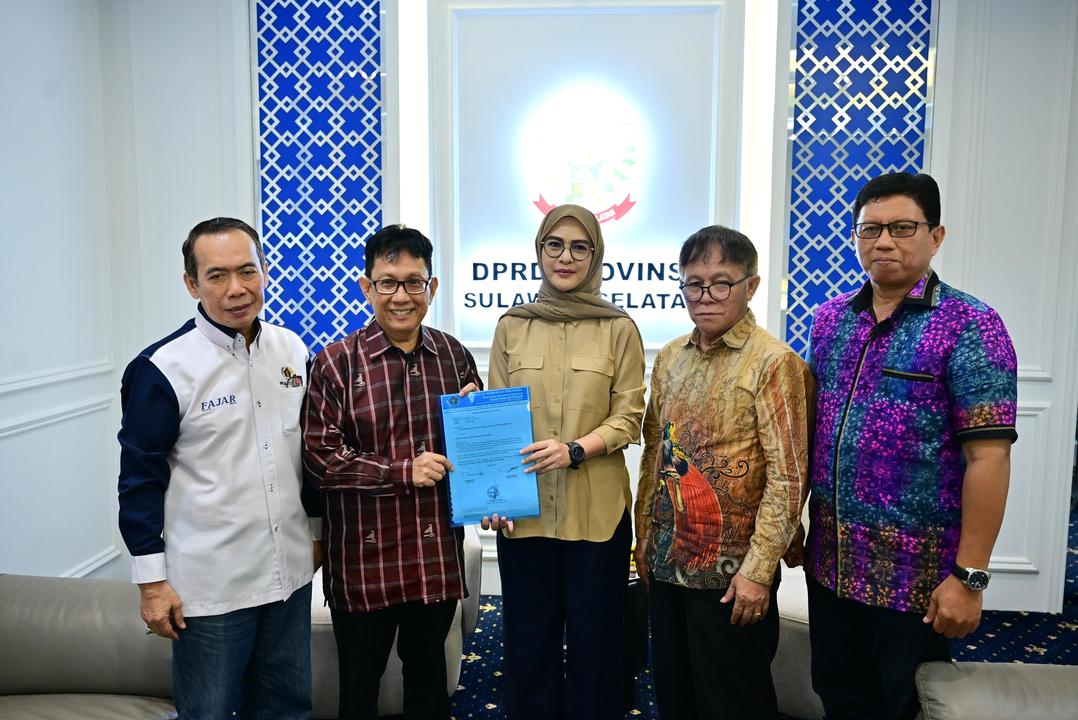 PWI Sulsel Temui Ketua DPRD, Suwardi Thahir Paparkan Agenda Penguatan Organisasi di Era Digital